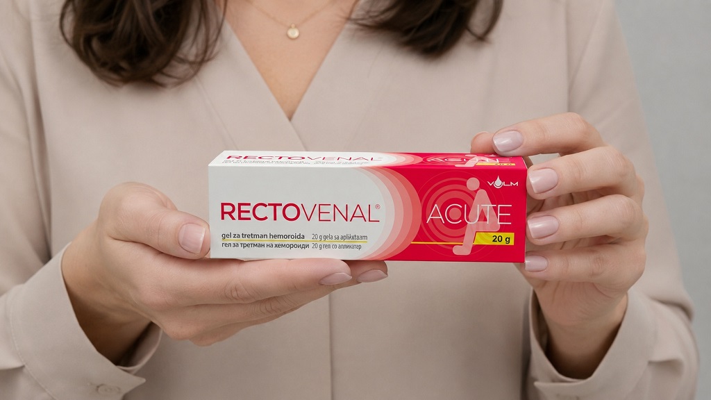 Rectovenal Acute gel za tretman hemoroida